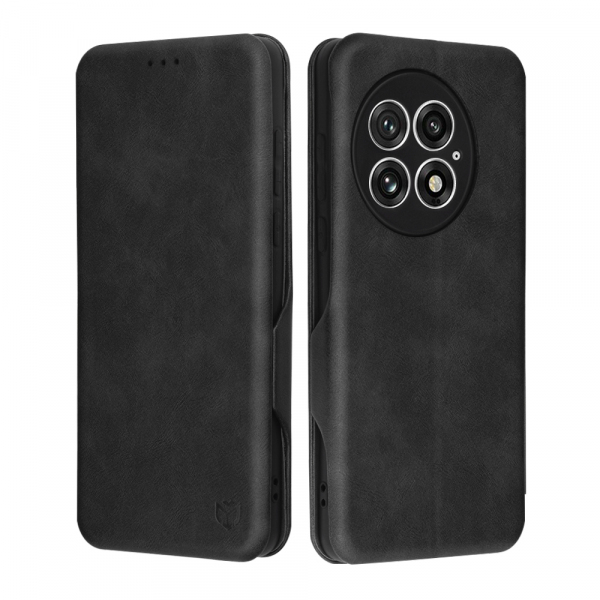 Husa pentru OnePlus 13, Techsuit, Safe Wallet Plus, Neagra