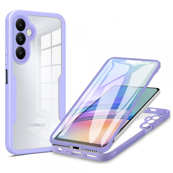 Husa pentru Samsung Galaxy A15 5G A156 / A15 A155, Techsuit, ColorVerse 360, Mov