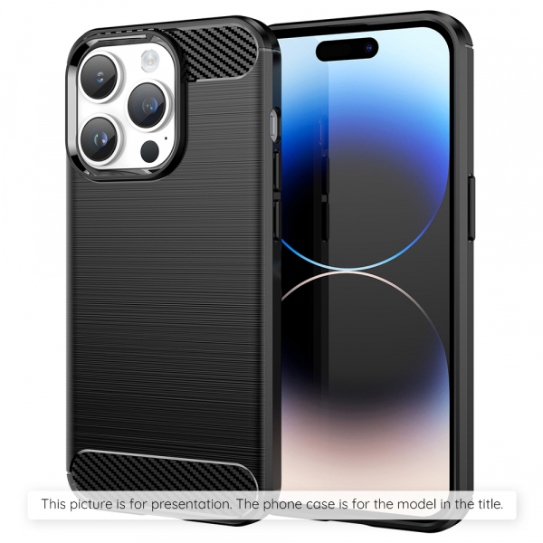Husa pentru Realme GT 7, Techsuit, Carbon, Neagra