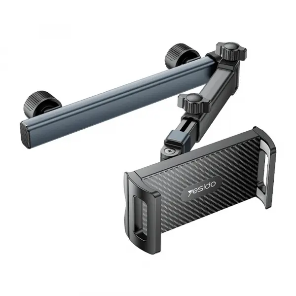 Suport Auto Tetiera Yesido C294 pentru Telefon / Tableta, 4.7inch - 13inch, Negru