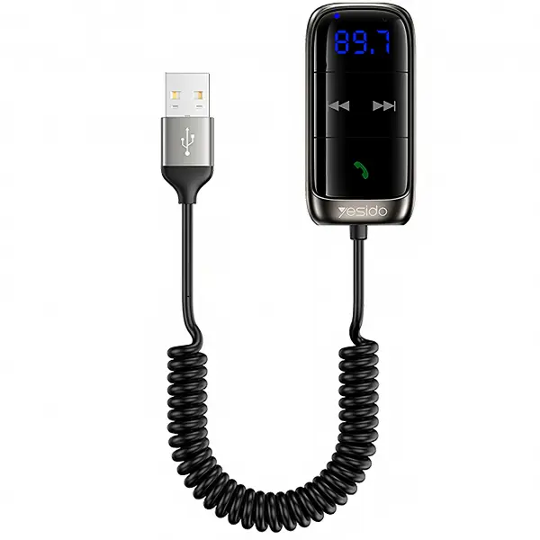 Modulator FM Bluetooth Yesido YAU32, 1 x 3.5mm - 1 x microSD