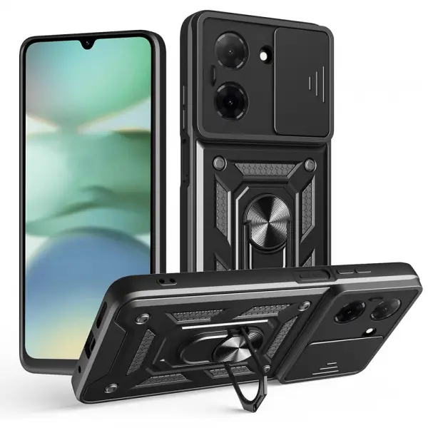 Husa pentru Xiaomi Redmi A5 4G (Standard), Techsuit, CamShield, Neagra
