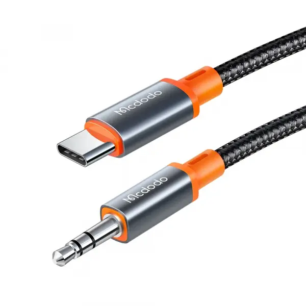 Cablu Audio USB-C - 3.5mm McDodo CA-0900, 1.8m, Negru