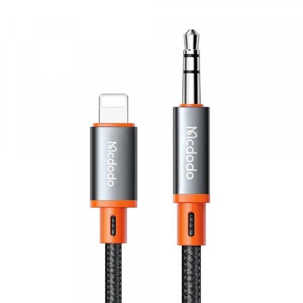 Cablu Audio Lightning - 3.5mm McDodo CA-0780 Castle, 1.2m, Negru