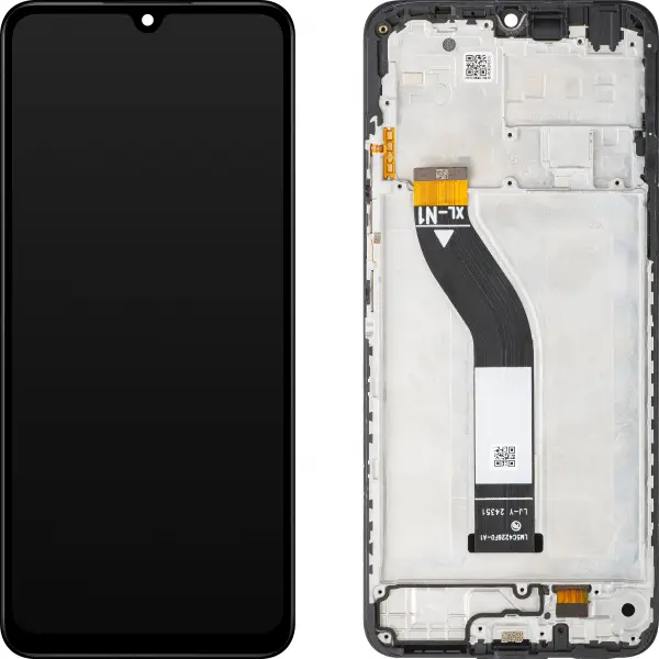 Display cu Touchscreen Xiaomi Poco C75 / Redmi A3 Pro / 14C, cu Rama, Negru, Service Pack 5600020C3NL00