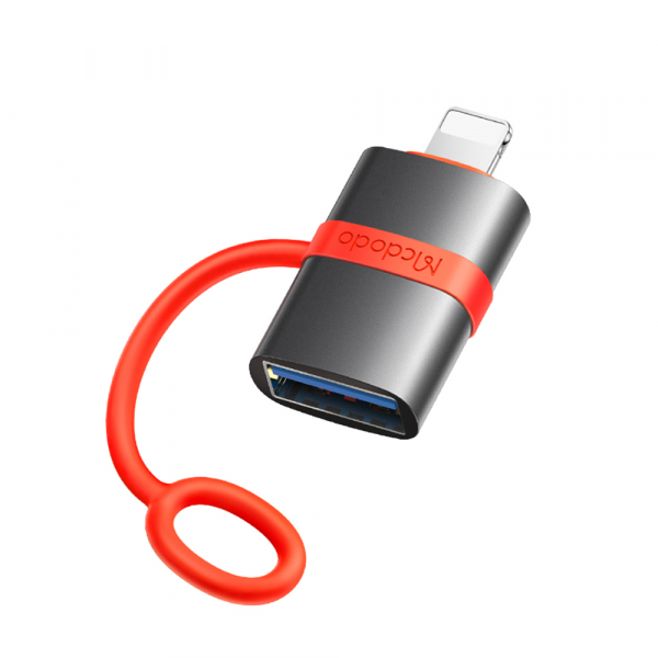 Adaptor OTG Lightning - USB-A McDodo OT-2600, Gri