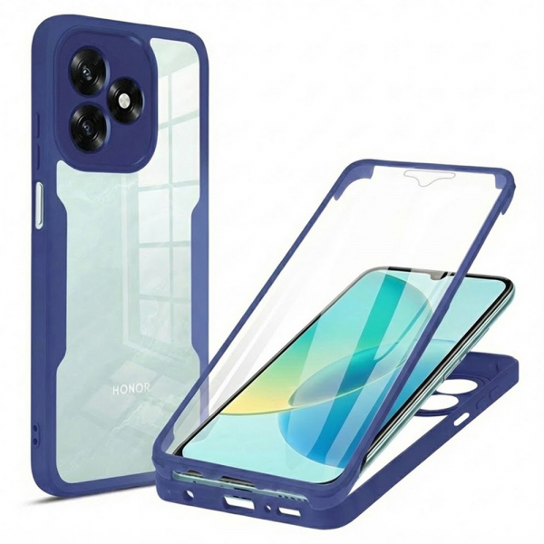 Husa pentru Honor X5c Plus, Techsuit, ColorVerse 360, Albastra