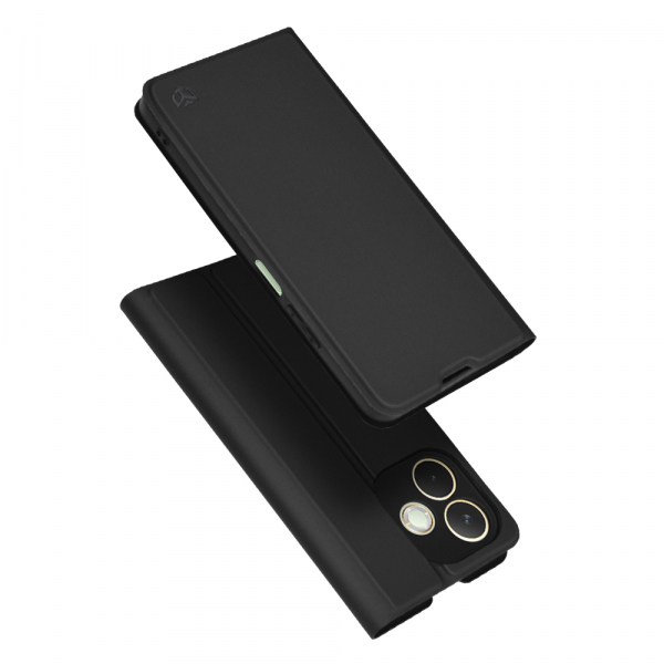 Husa pentru Oppo A5 Pro 4G / A5 Pro, Techsuit, Magskin Book, Neagra