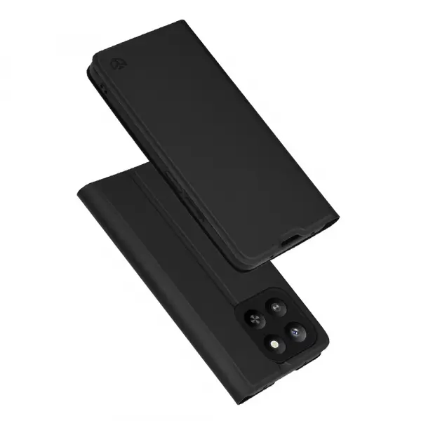Husa pentru Honor 400 Smart 4G / X7d 4G / 400 Smart 5G, Techsuit, Magskin Book, Neagra