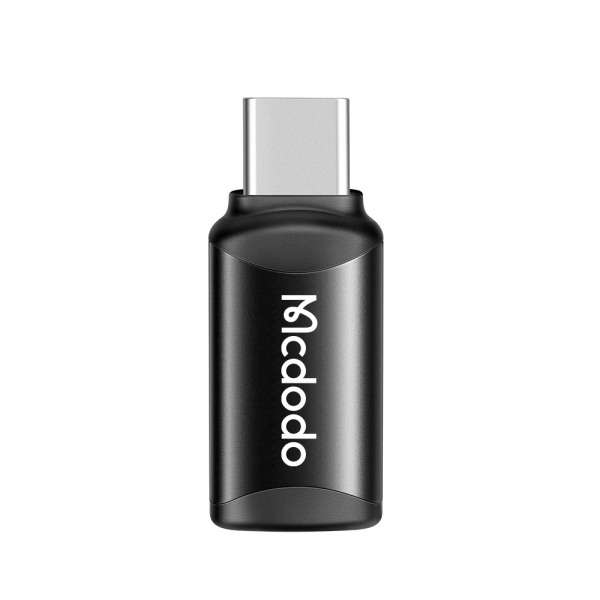Adaptor Date si Incarcare Lightning - USB-C McDodo OT-7700, Negru