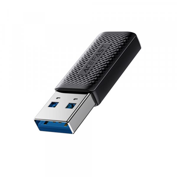 Adaptor Date si Incarcare USB-C - USB-A Acefast J2, Negru
