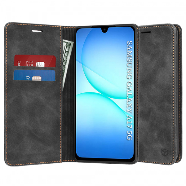 Husa pentru Samsung Galaxy A17 4G / A17 5G, Techsuit, Confy, Neagra