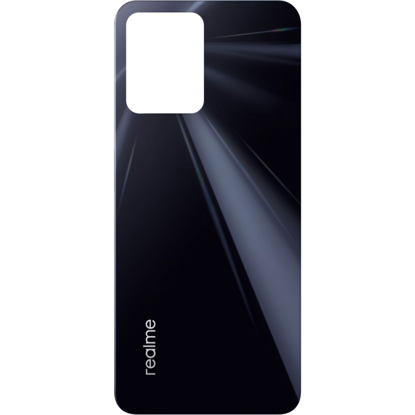 Capac Baterie Realme C35, Negru (Glowing Black), Service Pack 4710671
