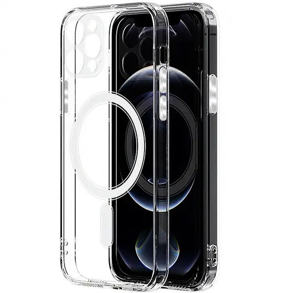 Husa MagSafe pentru Samsung Galaxy S24 Ultra S928, OEM, Transparenta