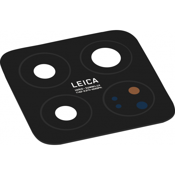 Geam Camera Spate Xiaomi 15, Negru