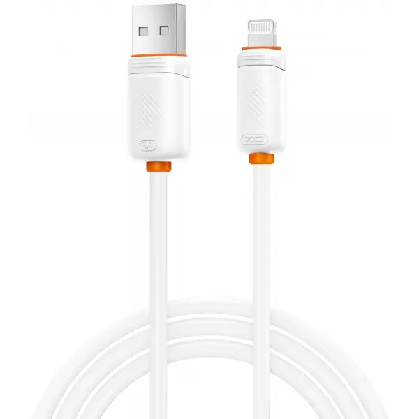 Cablu Date si Incarcare USB-A - Lightning XO Design NB302, 18W, 1m, Alb