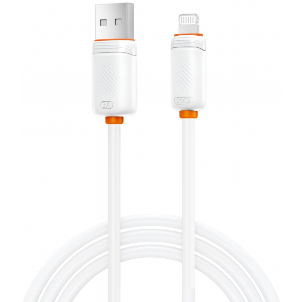 Cablu Date si Incarcare USB-A - Lightning XO Design NB302, 18W, 1m, Alb