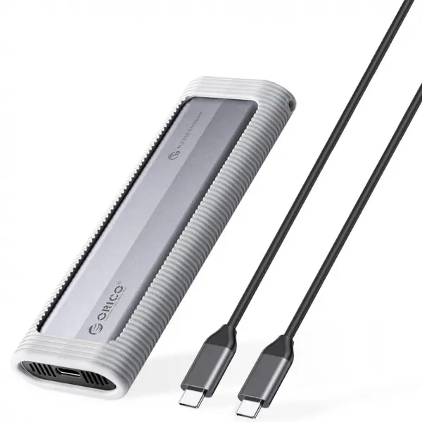 Rack Orico AXM2S-G2 pentru SSD M.2 NVMe / NGFF, Gri