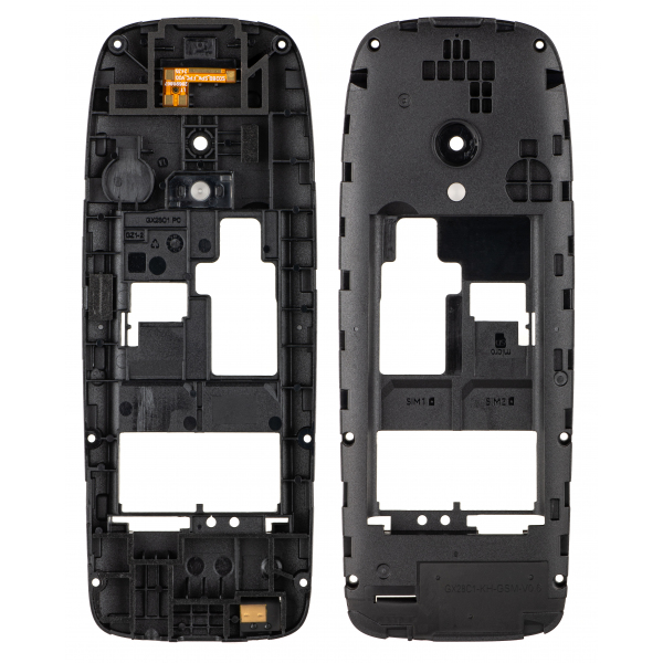 Carcasa Mijloc Nokia 6310 (2024), Neagra, Service Pack 286912236