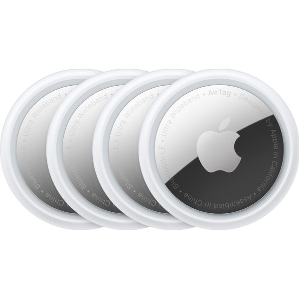 Apple AirTag, Set 4 Bucati, Alb MX542ZY/A