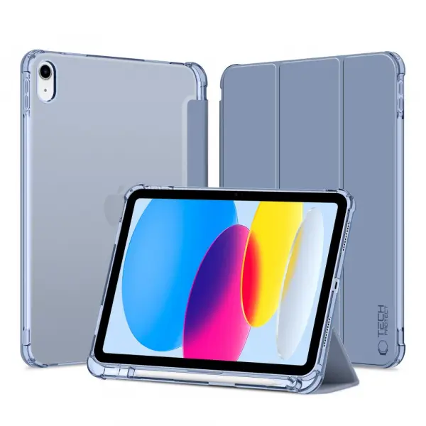 Husa pentru Apple iPad (2025) / (2022), Tech-Protect, SC PEN, Albastra