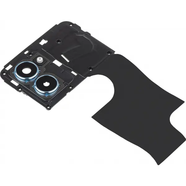 Geam Camera Spate - Blitz - Rama Interioara HMD Pulse Pro, cu Rama, Argintiu, Service Pack 286954408