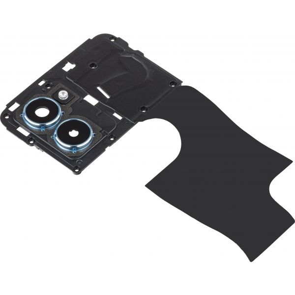 Geam Camera Spate - Blitz - Rama Interioara HMD Pulse Pro, cu Rama, Argintiu, Service Pack 286954408