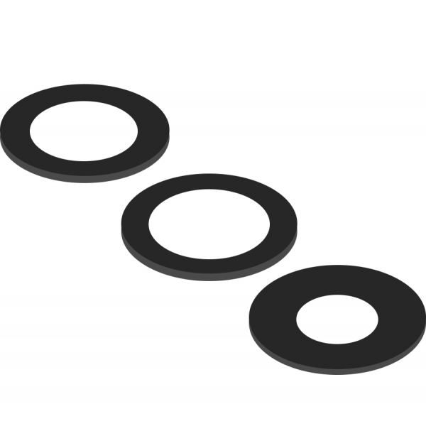 Geam Camera Spate Samsung Galaxy S25+ S936, Wide + UltraWide + Telephoto, Negru