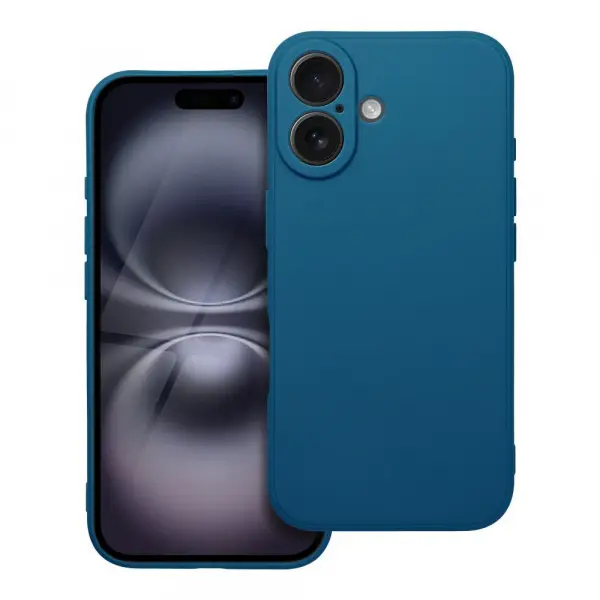 Husa pentru Apple iPhone 16, OEM, Matt, Albastra
