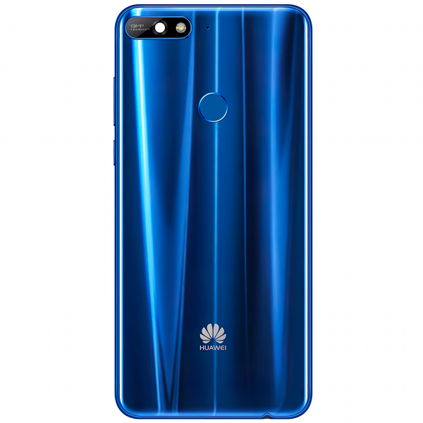 Capac Baterie Huawei Y7 (2018), Albastru, Swap
