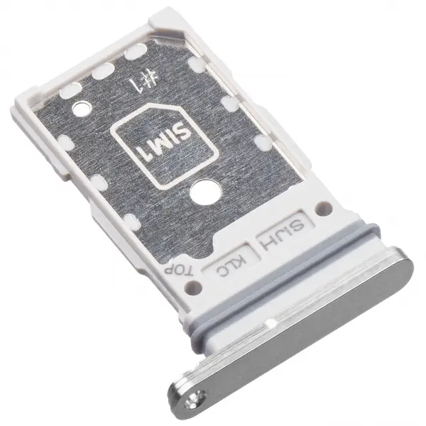 Suport SIM Samsung Galaxy S22 Ultra 5G S908, Dual SIM, Argintiu