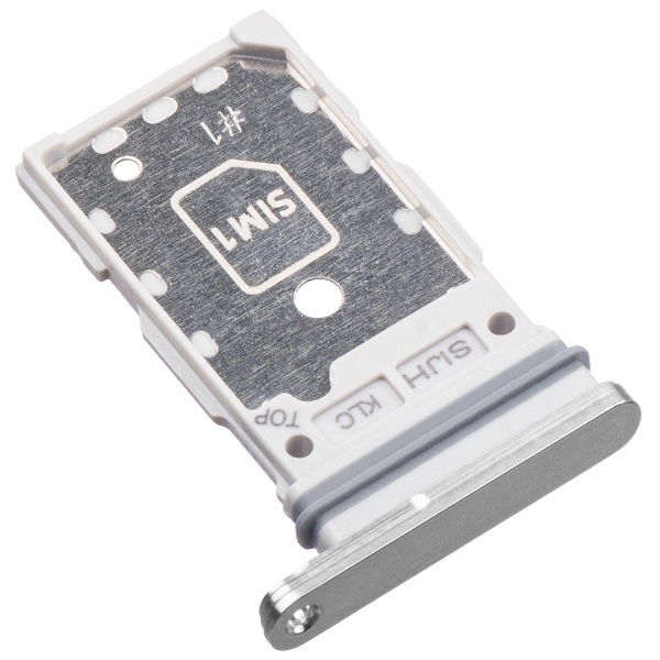 Suport SIM Samsung Galaxy S22 Ultra 5G S908, Dual SIM, Argintiu