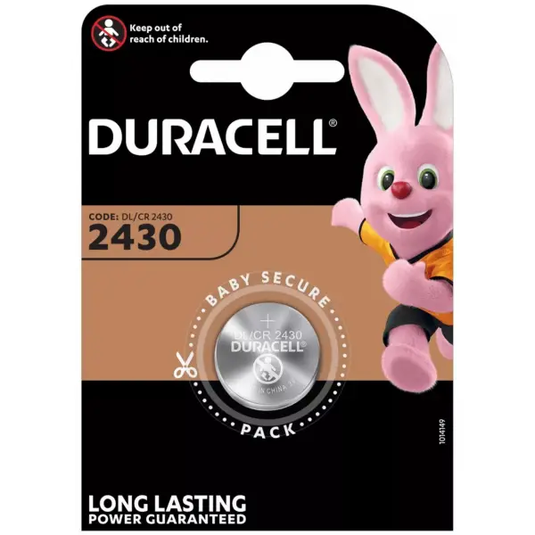 Baterie Duracell, CR2430