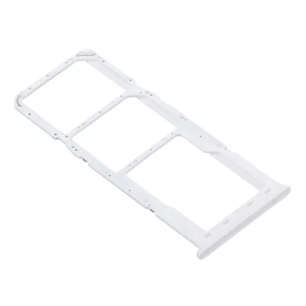 Suport SIM - Card Samsung Galaxy A21s A217, Alb, Service Pack GH98-45392B