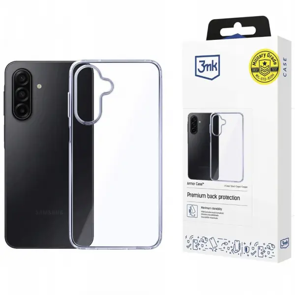 Husa pentru Samsung Galaxy A17 4G / A17 5G, 3MK, Armor, Transparenta