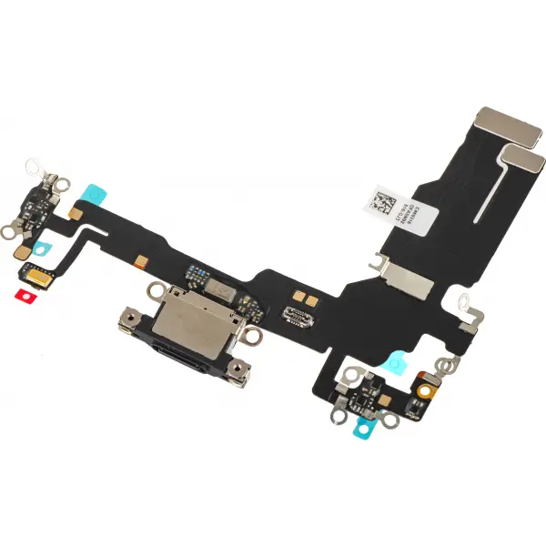Banda cu Conector Incarcare - Microfon Apple iPhone 15, Negru