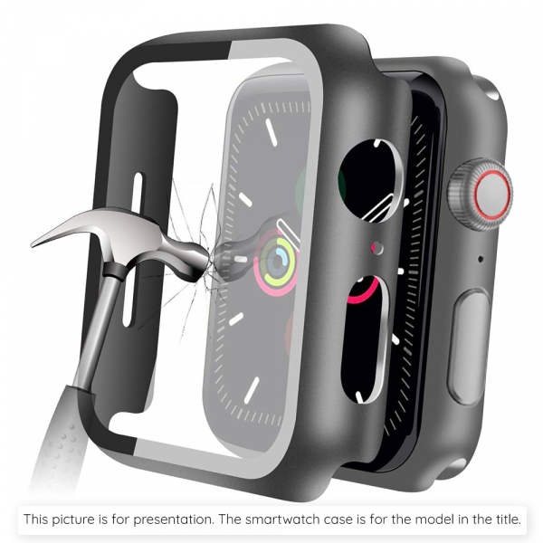 Husa Techsuit Defense360 Pro pentru Huawei Watch Fit 4 Pro, Neagra