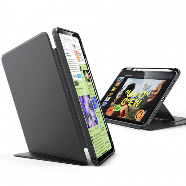 Husa pentru Apple iPad Pro 11 (2024), ESR, Flip Hybrid with Pencil Holder, Neagra