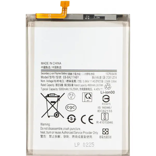Acumulator pentru Samsung Galaxy A13 A137 / A04s A047 / A13 A135 / A13 5G A136 / A12 Nacho A127, EB-BA217ABY