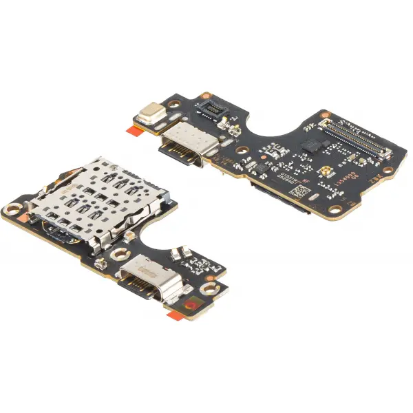 Placa cu Conector Incarcare - Microfon - Modul Cititor SIM Xiaomi Redmi Note 14 Pro 4G, Service Pack 560004000O600