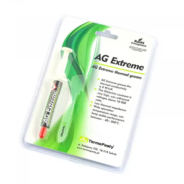 Pasta Termoconductoare AG Termopasty AG Extreme, Tip Seringa, 3g ART.AGT-108