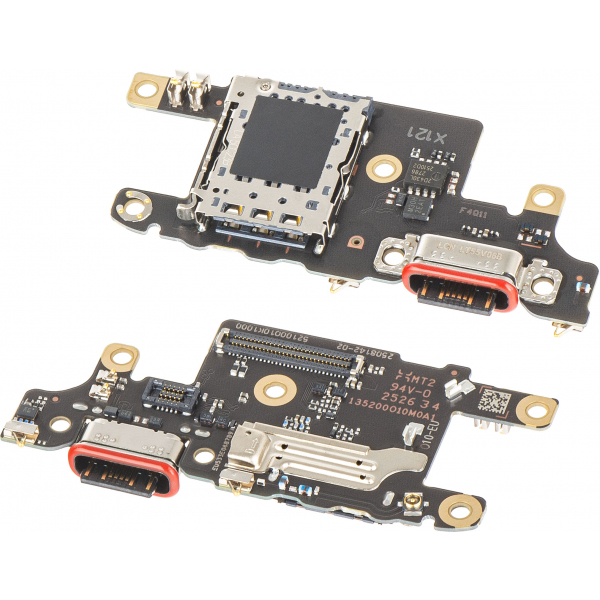 Placa cu Conector Incarcare - Microfon - Modul Cititor SIM Xiaomi Redmi Turbo 4 / Poco X7 Pro, Service Pack 56000400O1000