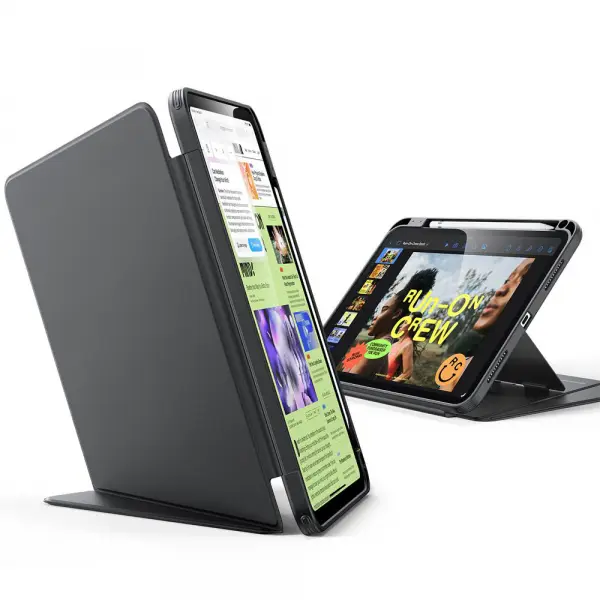 Husa pentru Apple iPad Pro 13 (2024), ESR, Flip Hybrid with Pencil Holder, Neagra