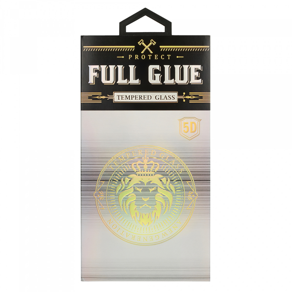 Folie de protectie Ecran OEM Hard pentru Samsung Galaxy A20e A202, Sticla Securizata, Full Glue, 5D, Neagra