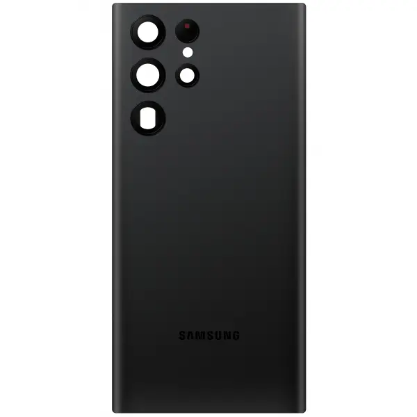 Capac Baterie Samsung Galaxy S22 Ultra 5G S908, Negru (Phantom Black), Service Pack GH82-27457A
