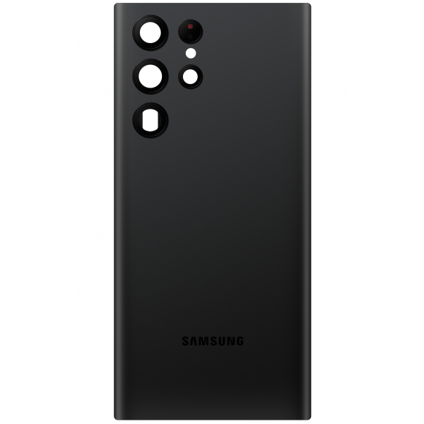 Capac Baterie Samsung Galaxy S22 Ultra 5G S908, Negru (Phantom Black), Service Pack GH82-27457A