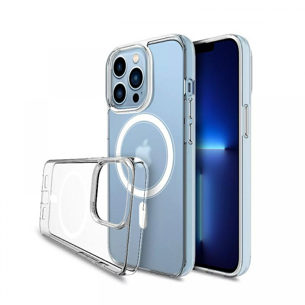 Husa MagSafe pentru Apple iPhone 15, OEM, Transparenta