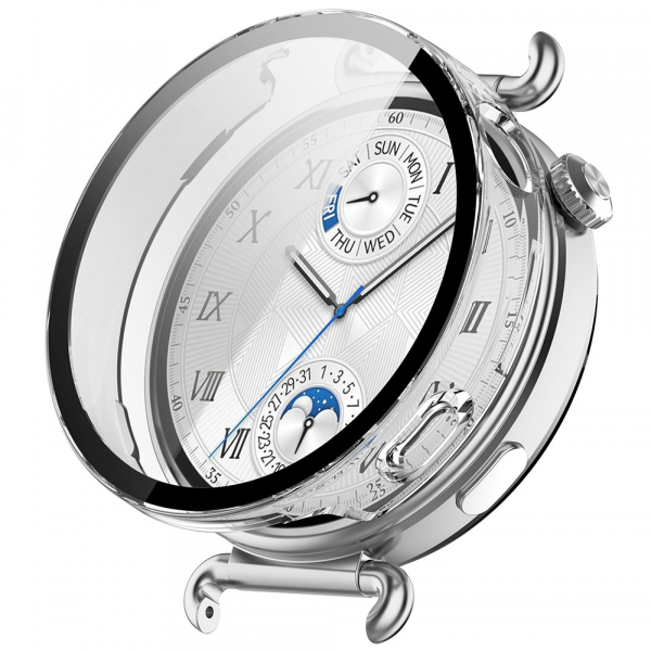 Husa Techsuit Defense360 Pro pentru Huawei Watch GT 6 41mm, Transparenta