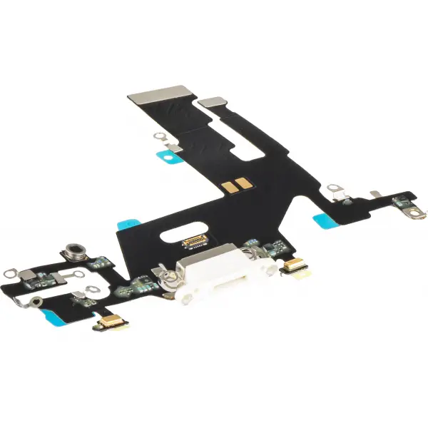 Banda cu Conector Incarcare - Microfon Apple iPhone 11, Alb