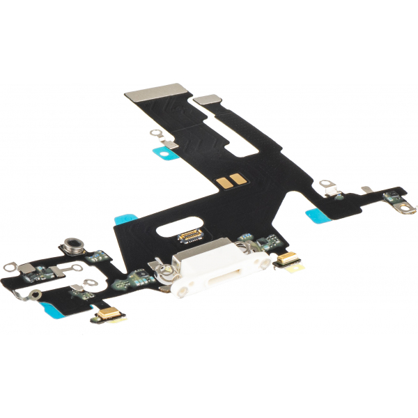 Banda cu Conector Incarcare - Microfon Apple iPhone 11, Alb